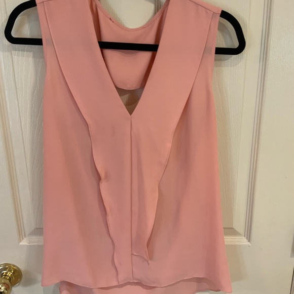 BCBG Maxazria Peach Open Back Top - Picture 2 of 2